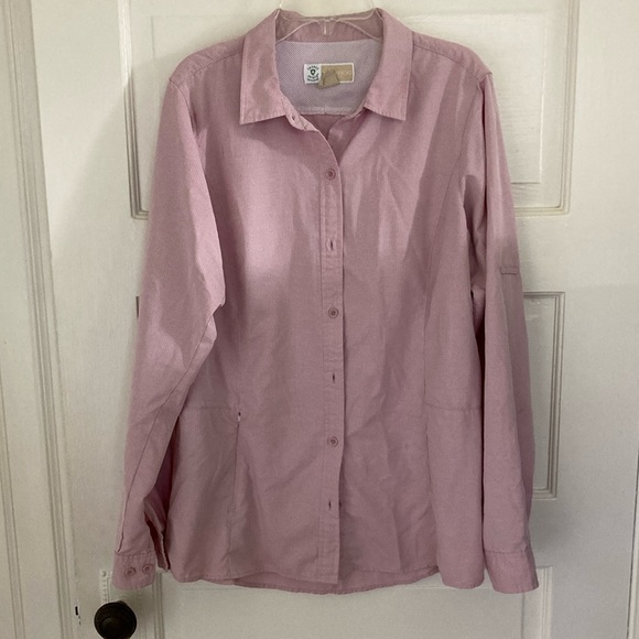 ExOfficio BugsAway Brisa Woven Long-Sleeve Shirt - Women's size M medium - Picture 1 of 7